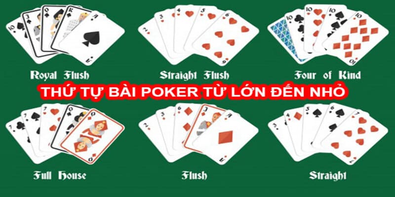 thứ tự ăn Poker Hiểu rõ về thứ tự ăn Poker giúp nâng cao cơ hội chiến thắng